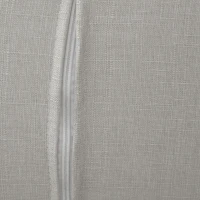 HOMCOM Relaxsessel mit Fußhocker, Grau, Lesesessel mit Armlehnen, 66,5 x 80 x 99 cm(m-9)