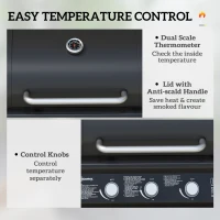 Grill gazowy 12,2 kW, 3+1 palniki, stal nierdzewna, wózek(m-5)