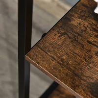 Komoda z 3 szufladami i 2 otwartymi półkami, szara(m-9)