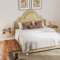 Zestaw 2 wiszących szafek nocnych z szufladą i półką(m-7)