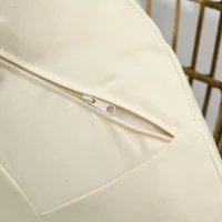 Fotel rattanowy z poduszką, metalowa konstrukcja, ogrodowy(m-9)