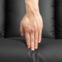 HOMCOM opstastoel tv-stoel met opstahulp elektrisch ligfunctie kunstleer bruin, 80 x 94 x 104 cm(m-8)