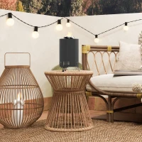 Kociołek ogrodowy Ø16x25cm, stal nierdzewna, bez dymu(m-8)