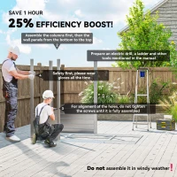 Wiatka na narzędzia ze stali ocynkowanej, 2,43㎡, Szara(m-4)