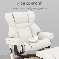 Fotel relaksacyjny z podnóżkiem, elektryczny, funkcja leżenia(m-6)