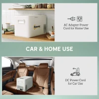 Kompresorowa lodówka elektryczna 22L z LED i trybem ECO(m-5)