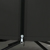 Pokrowiec na fotel wiszący Outsunny z ochroną UV, wodoodporny, z zamkiem błyskawicznym, pokrowiec ochronny na zewnątrz dla huśtawki wiszącej, koszyka wiszącego Oxford Ø128 x 190 cm(m-8)