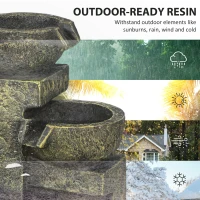 Fontanna ogrodowa, regulowany strumień, dekoracyjna fontanna(m-7)