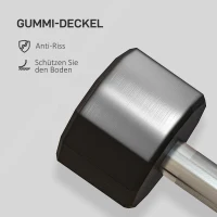 Zestaw hantli 10 kg, metalowe hantle do treningu, czarne(m-5)