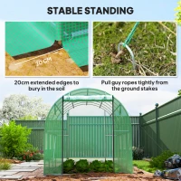 Szklarnia 3x2m, folia, 6 okien, drzwi rolowane(m-7)