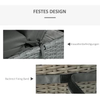 Poduszki na leżaki ogrodowe, 2 szt., grubość 8 cm(m-6)