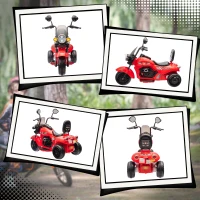 Motocykl elektryczny dla dzieci 6V, muzyka, 3-5 km/h(m-8)