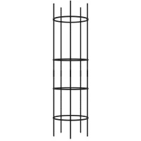 Stojak do roślin, kratka ogrodowa, stal, 4 poziomy(m-1)