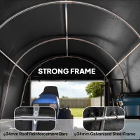 Namiot do przechowywania rowerów, wodoodporny, z drzwiami(m-5)