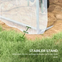 Folienowe szklarni 3x2x1,95 m, wiatroodporna, na pomidory(m-6)