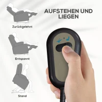 Fotel elektryczny z funkcją relaksu i podnoszenia(m-4)