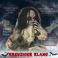 83 cm Duch Halloween z efektami dźwiękowymi i świetlnymi(m-4)