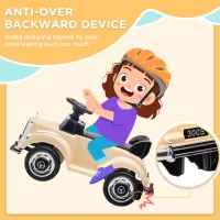 Rutschauto dla dzieci, z pojemnikiem, zabezpieczenie przed przewróceniem(m-4)