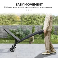 Leżak ogrodowy z kółkami, regulowane oparcie, aluminiowy(m-6)