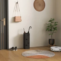 Stojak na parasole z hakiem, wyjmowana miska na wodę(m-6)