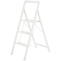 Drabina 3-stopniowa, składana, antypoślizgowa, z uchwytem(m-10)