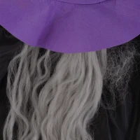 Dekoracja Halloween: Latająca Czarownica, Żywy Rozmiar(m-7)