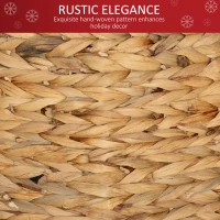 Bieżnik na choinkę Ø 60 cm, naturalny, z wody hyzantu(m-8)