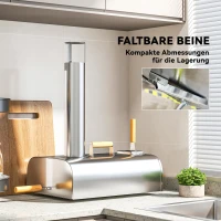 Piec do pizzy na drewno, stal nierdzewna, na zewnątrz(m-6)