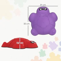 AIYAPLAY Kamienie równoważne, 9 szt. w kształcie żółwia(m-3)