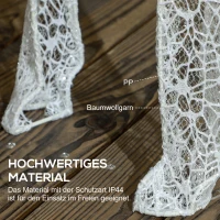 LED Renifer i sanie, dekoracja świąteczna, 170 światełek(m-9)