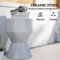 Hoker ceramiczny, 120kg, Ø33 x 45,5 cm, do ogrodu(m-5)