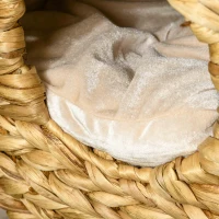 Tuba drapak dla kota 55 cm, 2 kryjówki, poduszka, trawa wodna(m-7)