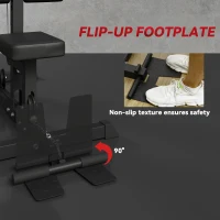 SPORTNOW Wieża do podciągania, siłownia domowa dla aktywnych, ćwiczenia na ramię, plecy, bez ciężarów, sprzęt fitness, stal, skóra ekologiczna, czarna(m-7)