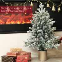 Sztuczna choinka 100 cm, 130 gałązek, ognioodporna(m-4)