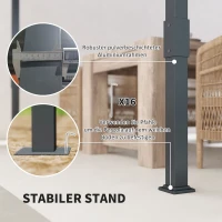 Pergola 3,5x3m, Aluminiowa, Stabilna, Ochrona przed słońcem(m-6)