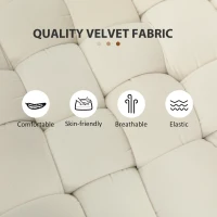 Pufa welurowa, siedzisko, podnóżek, stylowy design(m-6)