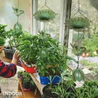 Zestaw 3 metalowych łańcuchów deszczowych 123 cm z ptakami(m-8)