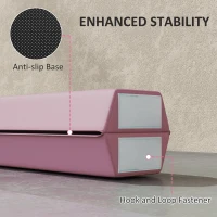 236 cm Składany Belka Balansowa, Przenośny, Do Gimnastyki(m-6)