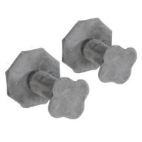 Kocia ścianka wspinaczkowa, legowisko, drapak, szary(m-8)