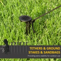 150 cm dmuchana dekoracja świąteczna z LED IP44 do ogrodu(m-7)