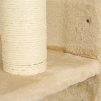 Zestaw drabinek dla kotów PawHut, 3 elementy, z drapakiem(m-8)