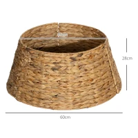 Bieżnik na choinkę Ø 60 cm, naturalny, z wody hyzantu(m-3)