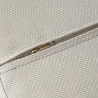 Outsunny Fotel relaksacyjny z polirattanowym podnóżkiem, fotel ogrodowy z regulowanym oparciem, fotel rattanowy z poduszką do ogrodu, balkonu, stal, poliester, naturalny(m-8)