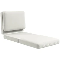 Sofa 3 w 1 HOMCOM, rozkładane, welurowe, z poduszkami(m-10)