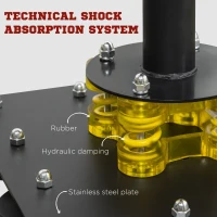 SPORTNOW Stojak na worki bokserskie, freestanding, regulowana wysokość 140-205cm, trener bokserski ze 2 piłkami Speedball, słupkiem odbijającym, podstawą na przyssawki dla dorosłych i młodzieży(m-7)