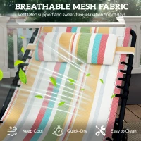 Leżak ogrodowy składany, wodoodporny, idealny na camping(m-5)