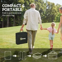 Dywan zewnętrzny, odporny na warunki atmosferyczne, torba(m-4)