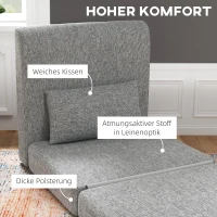 Fotel podłogowy 2w1, składany, sofa z korduroy, do salonu(m-5)