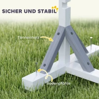 Zestaw Agility dla psów PawHut, 4 elementy, treningowy(m-6)