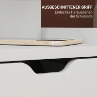 Stolik nocny z 2 szufladami, praktyczny i elegancki(m-6)